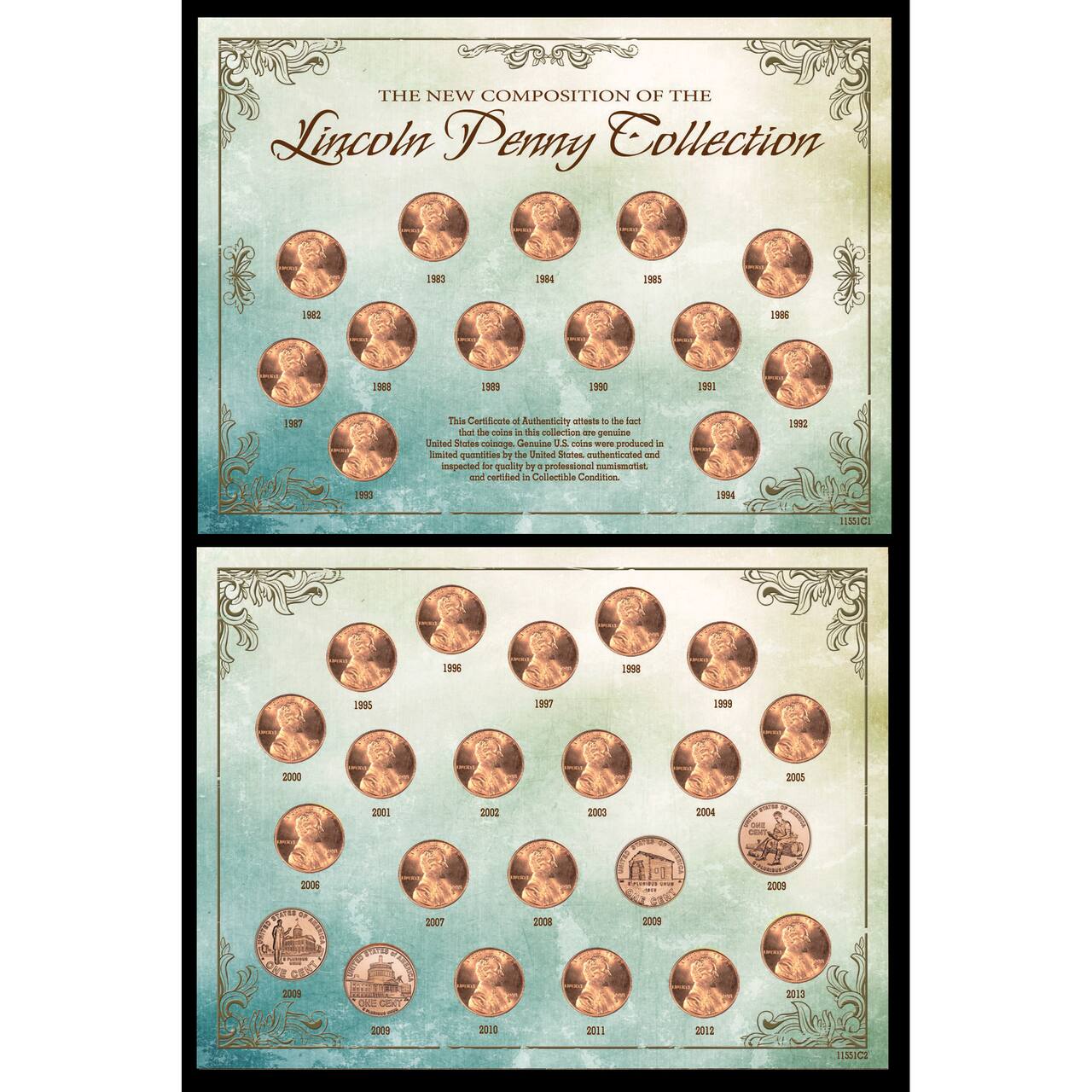 The New Composition of the Lincoln Penny Collection